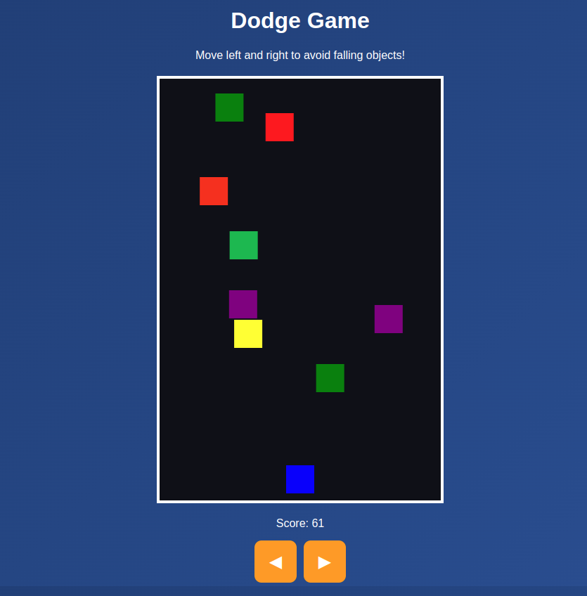 Dodge Game