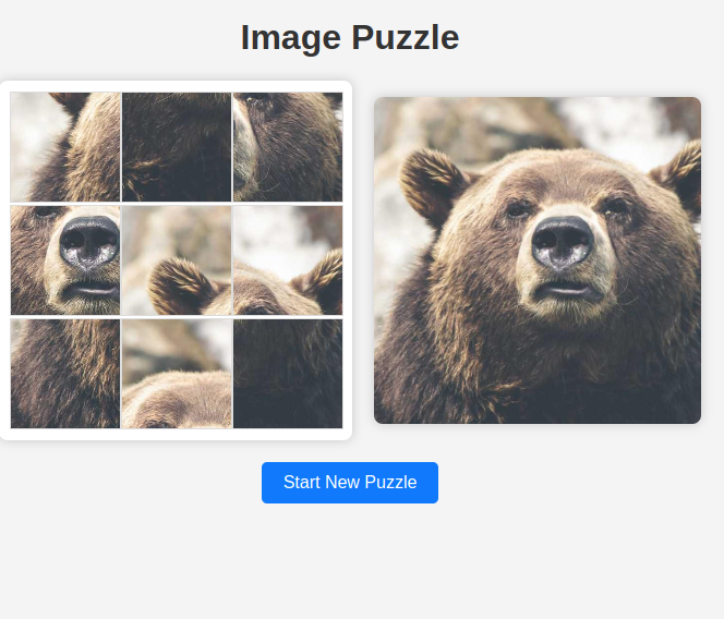 Image puzzle Game