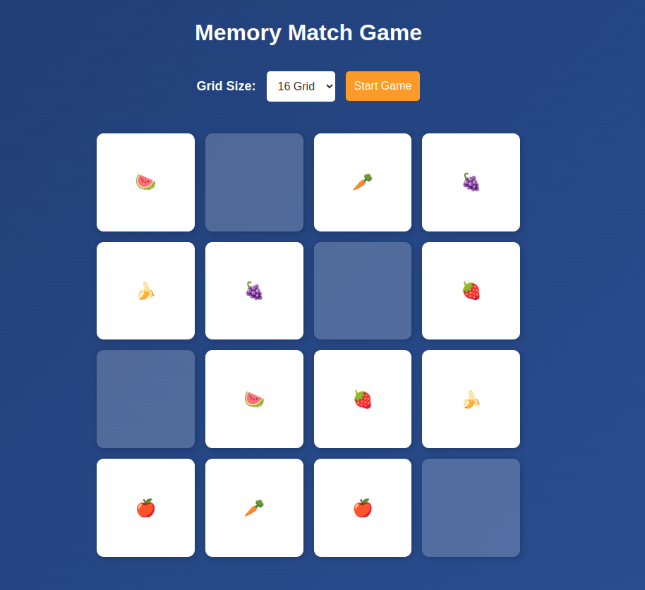 Memory Match Game